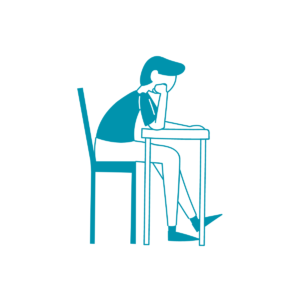 Losing interest and motivation in activities/work that was previously enjoyed.