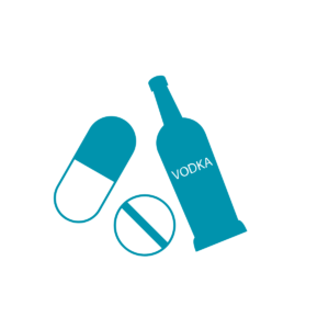 Drug or alcohol misuse. May increase frequency of use and appear to be 'partying' or drinking alone more.